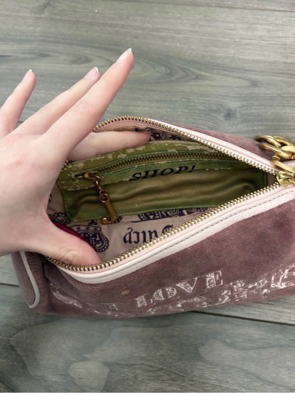 Y2K Juicy Couture Barrel Bag - Picture 6 of 9